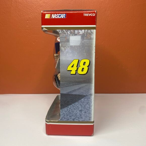 Trevo Christmas 2005 Nascar Jimmie Johnson #48 Santa with Ticket Figure 8” - Picture 8 of 12